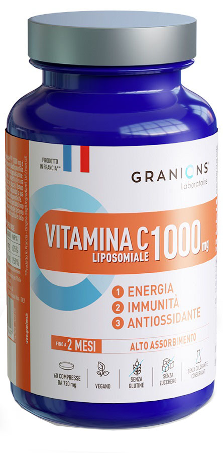 GRANIONS VITAMINA C LIPOSOMIALE 1000MG 60 COMPRESSE - Fontenova srl