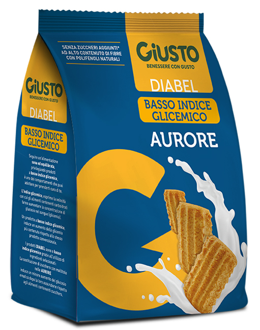 GIUSTO DIABEL BISCOTTO AURORE 150 G - Fontenova srl
