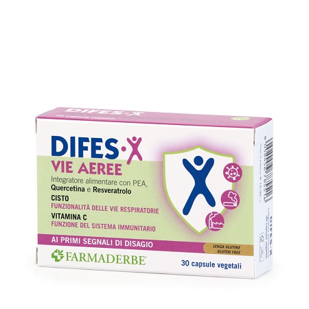 DIFES X VIE AEREE 30 CAPSULE - Fontenova srl