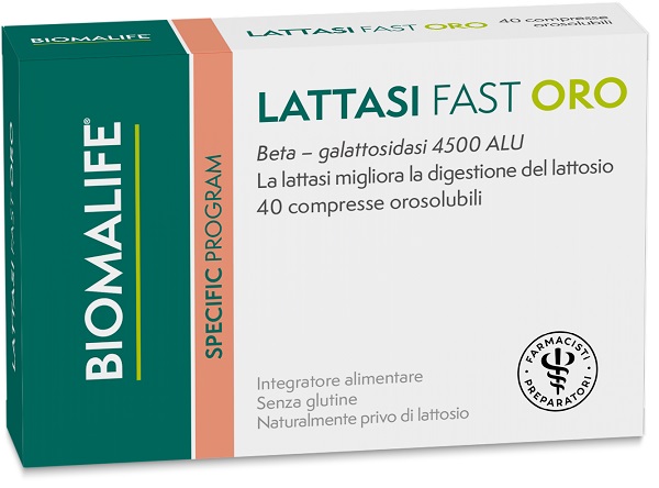 LATTASI FAST ORO 40 COMPRESSE - Fontenova srl
