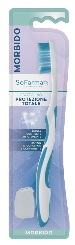 SPAZZOLINO TOTAL PROTECTION SETOLE MORBIDE SOFARMAPIU' - Fontenova srl
