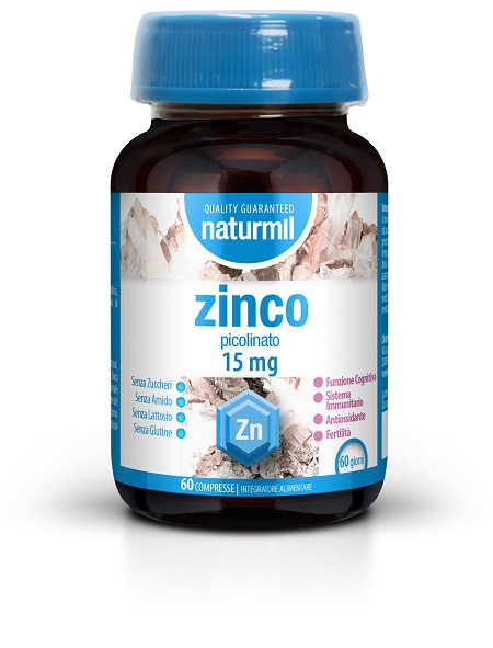 ZINCO PICOLINATO 15MG 60 COMPRESSE - Fontenova srl