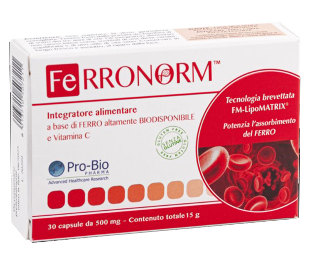 FERRONORM 30 CAPSULE - Fontenova srl