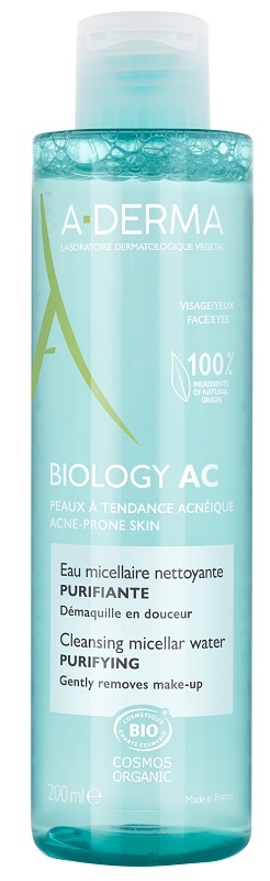 ADERMA BIOLOGY AC ACQUA MICELLARE DETERGENTE PURIFICANTE 200 ML - Fontenova srl