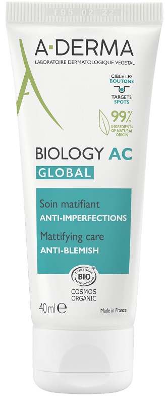 ADERMA BIOLOGY AC GLOBAL TRATTAMENTO OPACIZZANTE ANTI IMPERFEZIONI 40 ML - Fontenova srl