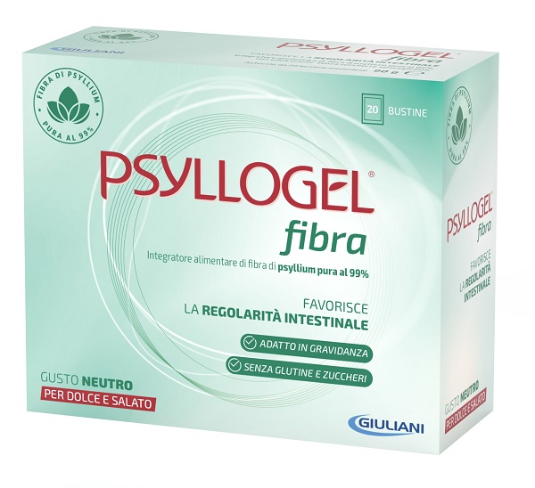 PSYLLOGEL FIBRA NEUTRO 20 BUSTINE - Fontenova srl