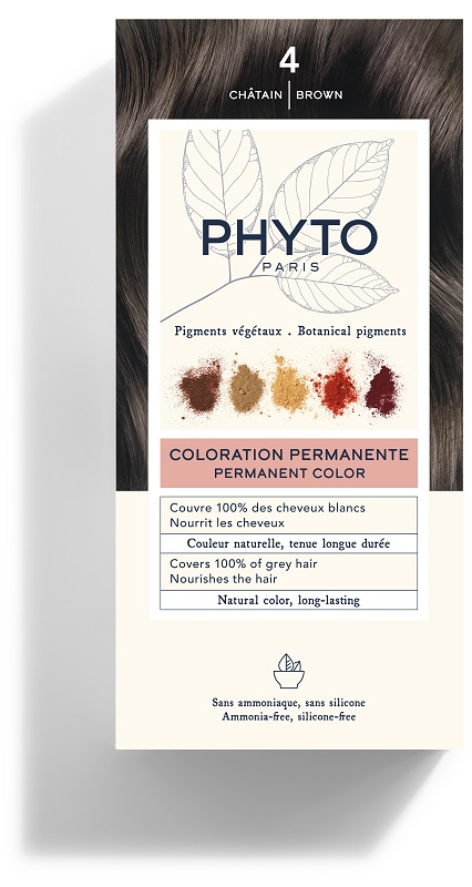 COLOR KIT 4 CASTANO LATTE RIVELATORE 50 ML + CREMA COLORANTE 50 ML + MASCHERA PROTETTIVA COLORE 12 ML + GUANTI - Fontenova srl