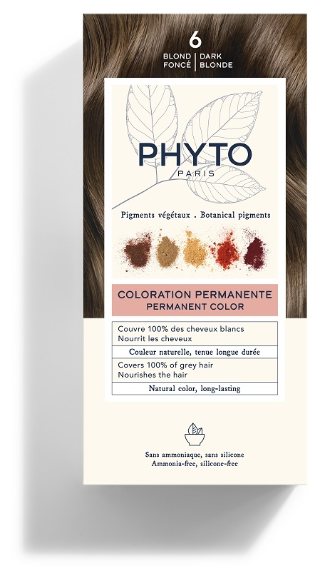COLOR KIT 6 BIONDO SCURO LATTE RIVELATORE 50 ML + CREMA COLORANTE 50 ML + MASCHERA PROTETTIVA COLORE 12 ML + GUANTI - Fontenova srl
