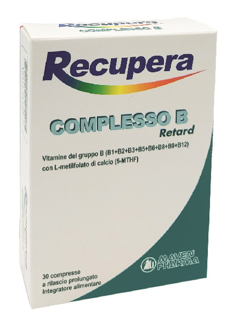 RECUPERA COMPLESSO B RETARD 30 COMPRESSE - Fontenova srl
