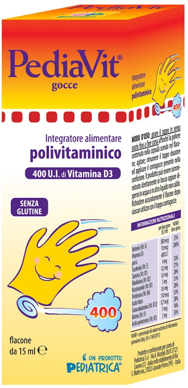 PEDIAVIT GOCCE 15 ML - Fontenova srl