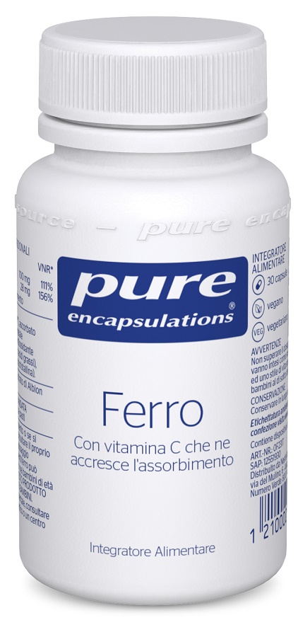 PURE ENCAPSULATIONS FERRO 30 CAPSULE - Fontenova srl