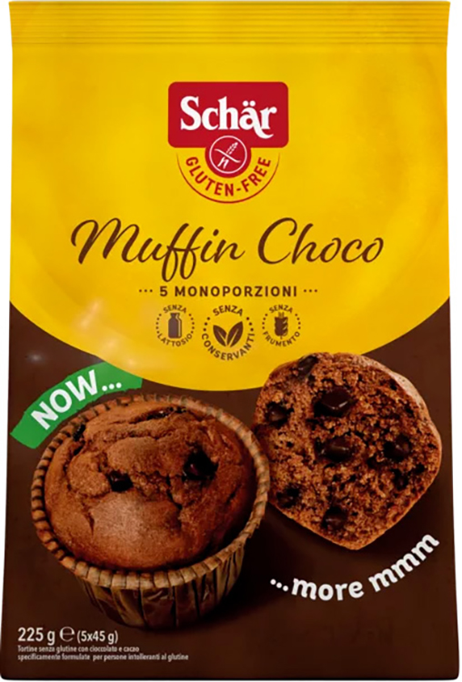 SCHAR MUFFIN CHOCO 225 G - Fontenova srl