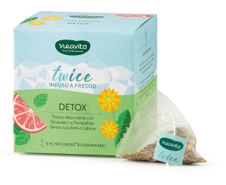 NEAVITA TWICE INFUSO DETOX FILTROSCRIGNO 15 FILTRI - Fontenova srl