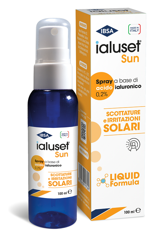 IALUSET SUN SCOTTATURE E IRRITAZIONI SOLARI SPRAY 100 ML - Fontenova srl