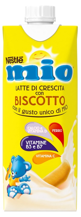 MIO LATTE CRESCITA BISCOTTO 500 ML - Fontenova srl