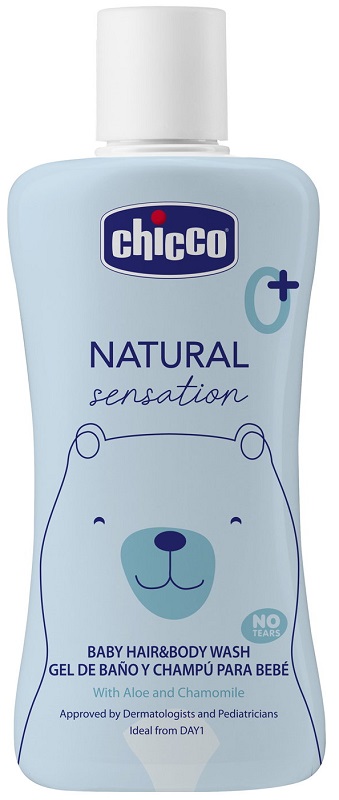 CHICCO NATURAL SENSATION BAGNO SHAMPOO 200 ML - Fontenova srl
