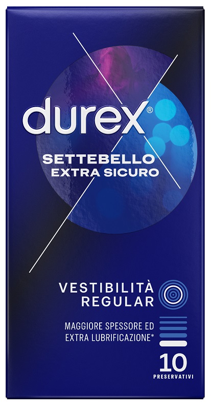 PROFILATTICO DUREX SETTEBELLO EXTRA SICURO 10 PEZZI - Fontenova srl