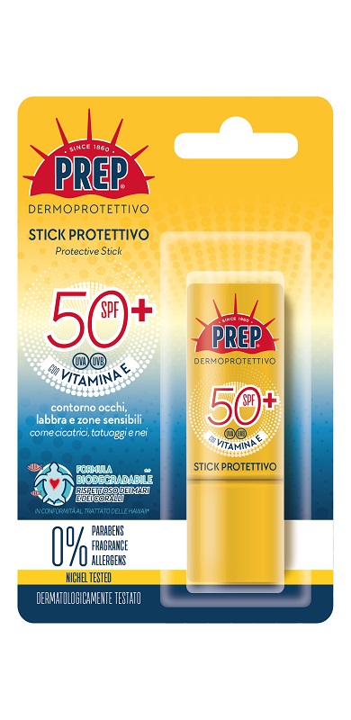 PREP STICK DERMOPROTETTIVO SPF50+ ECO 12 ML - Fontenova srl