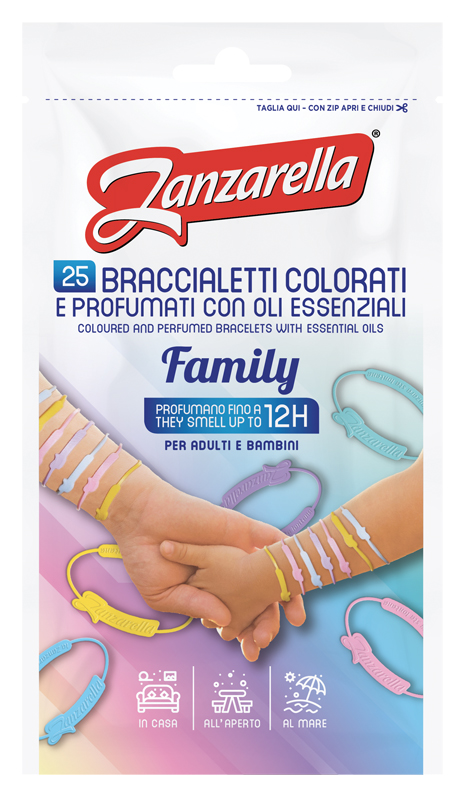 ZANZARELLA BRACCIALETTI FAMILY 25 PEZZI - Fontenova srl