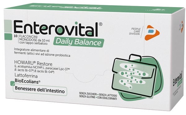 ENTEROVITAL DAILY BALANCE 10 FLACONCINI - Fontenova srl