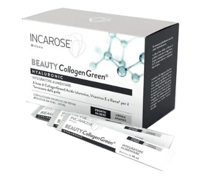 HYALURONIC BEAUTY COLLAGEN GREEN 20 BUSTINE - Fontenova srl