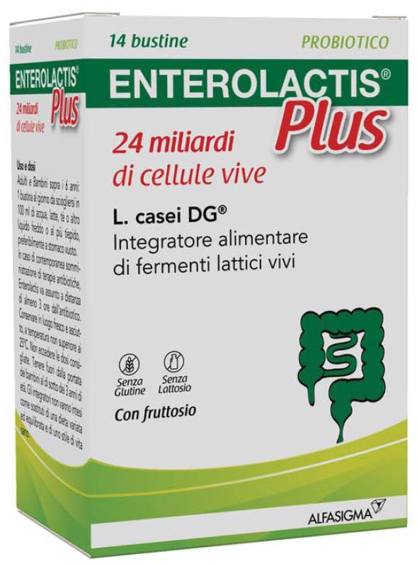 ENTEROLACTIS PLUS 14 BUSTINE - Fontenova srl