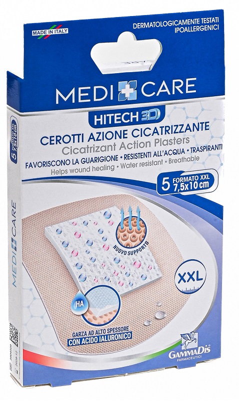 CEROTTO MEDICARE CICATRIZZANTI 10X7,5 5 PEZZI - Fontenova srl
