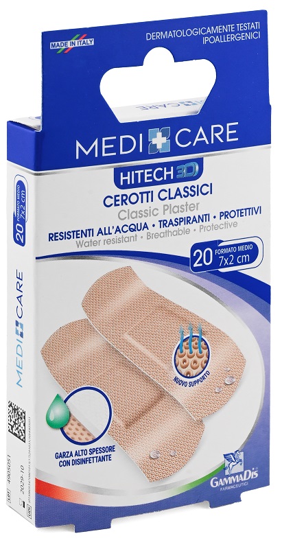 CEROTTO MEDICARE CLASSICI 3D MEDI 20 PEZZI - Fontenova srl