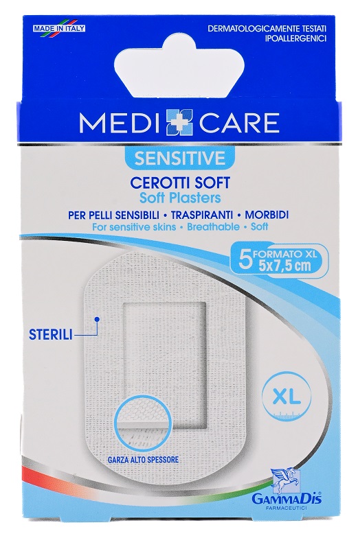 CEROTTO MEDICARE STERILI TNT 7,5X5 5 PEZZI - Fontenova srl