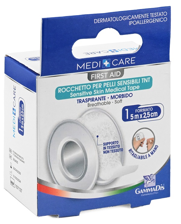 CEROTTO IN ROCCHETTO MEDICARE  TNT BIANCO 500X2,5 CM - Fontenova srl
