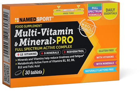 MULTI-VITAMIN&MINERAL PRO 30 COMPRESSE - Fontenova srl