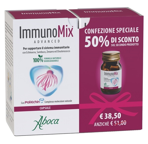 IMMUNOMIX ADVANCED 50 CAPSULE RM CONFEZIONE SPECIALE 2 PEZZI - Fontenova srl