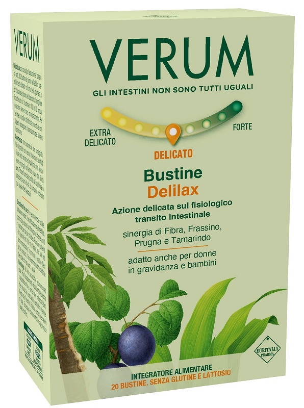 VERUM DELILAX 20 BUSTINE 80 G - Fontenova srl