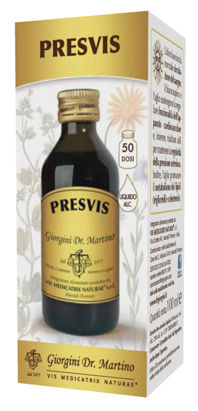 PRESVIS LIQUIDO ALCOOLICO 100 ML - Fontenova srl