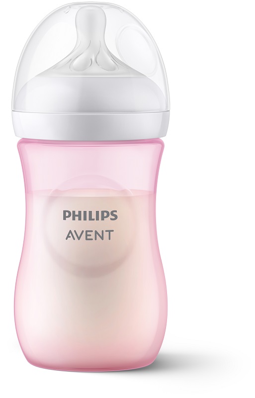 AVENT BIBERON NATURAL RESPONSE DA 260ML ROSA TETTARELLA FLUSSO 3 - Fontenova srl