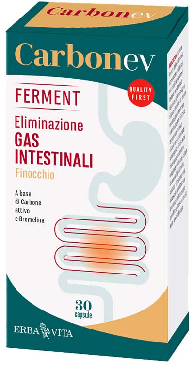 CARBON EV FERMENT 30 CAPSULE - Fontenova srl