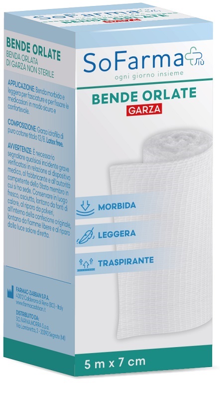 BENDA ORLATA 500X7 CM SOFARMAPIU' - Fontenova srl