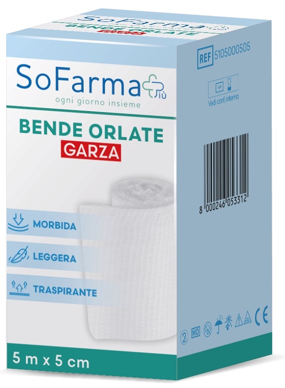 BENDA ORLATA 500X5 CM SOFARMAPIU' - Fontenova srl
