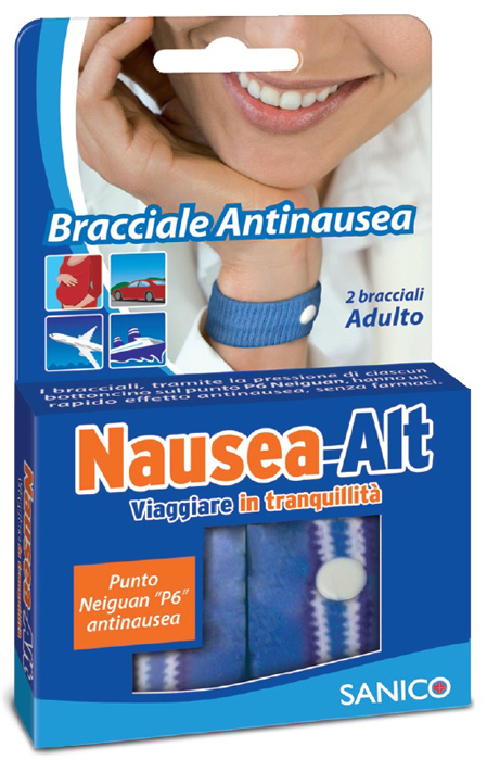 BRACCIALE ANTINAUSEA ADULTO NAUSEA-ALT - Fontenova srl