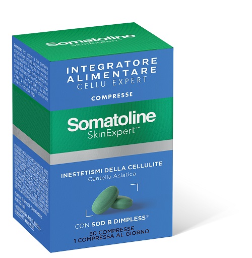 SOMATOLINE INTEGRATORE CELLULITE EXPERT 30 COMPRESSE - Fontenova srl