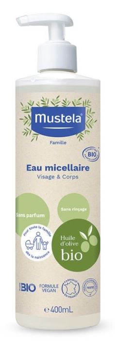 MUSTELA ACQUA MICELLARE BIO 400 ML - Fontenova srl