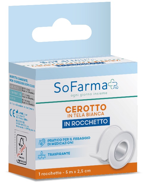ROCCHETTO TELA M 5X2,5 CM SOFARMAPIU' - Fontenova srl