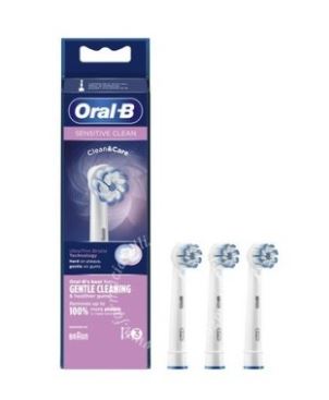 ORALB POWER REFILL EB60-3 SENSITIVE CLEAN 3 PEZZI - Fontenova srl
