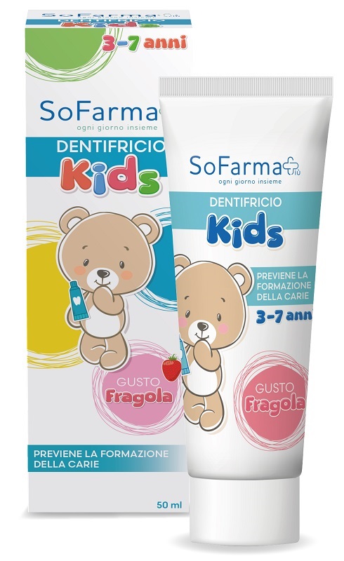 DENTIFRICIO KIDS 50 ML SOFARMAPIU' - Fontenova srl