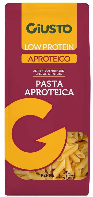 GIUSTO APROTEICO PENNE RIGATE 250 G - Fontenova srl