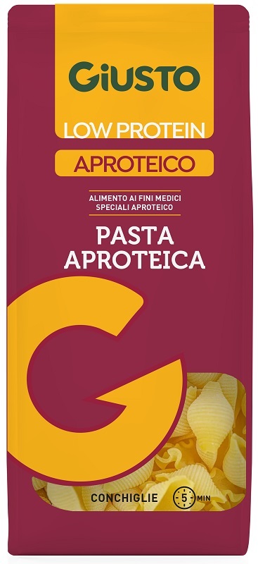 GIUSTO APROTEICO CONCHIGLIE 250 G - Fontenova srl
