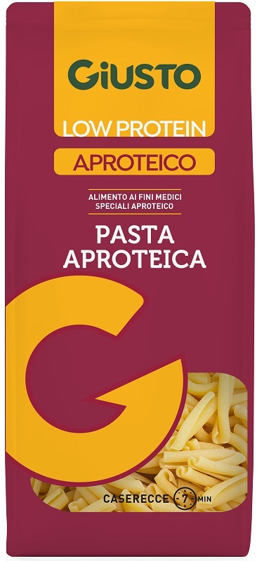 GIUSTO APROTEICO CASERECCE 250 G - Fontenova srl