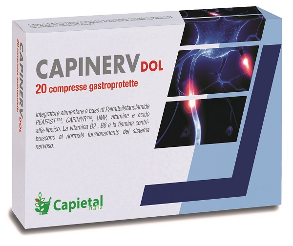 CAPINERV DOL 20 COMPRESSE GASTROPROTETTE - Fontenova srl