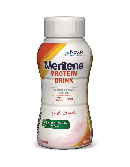 MERITENE PROTEIN DRINK FRAGOLA 200 ML - Fontenova srl