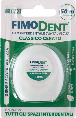 FIMODENT FILO INTERDENTALE CERATO 50M - Fontenova srl
